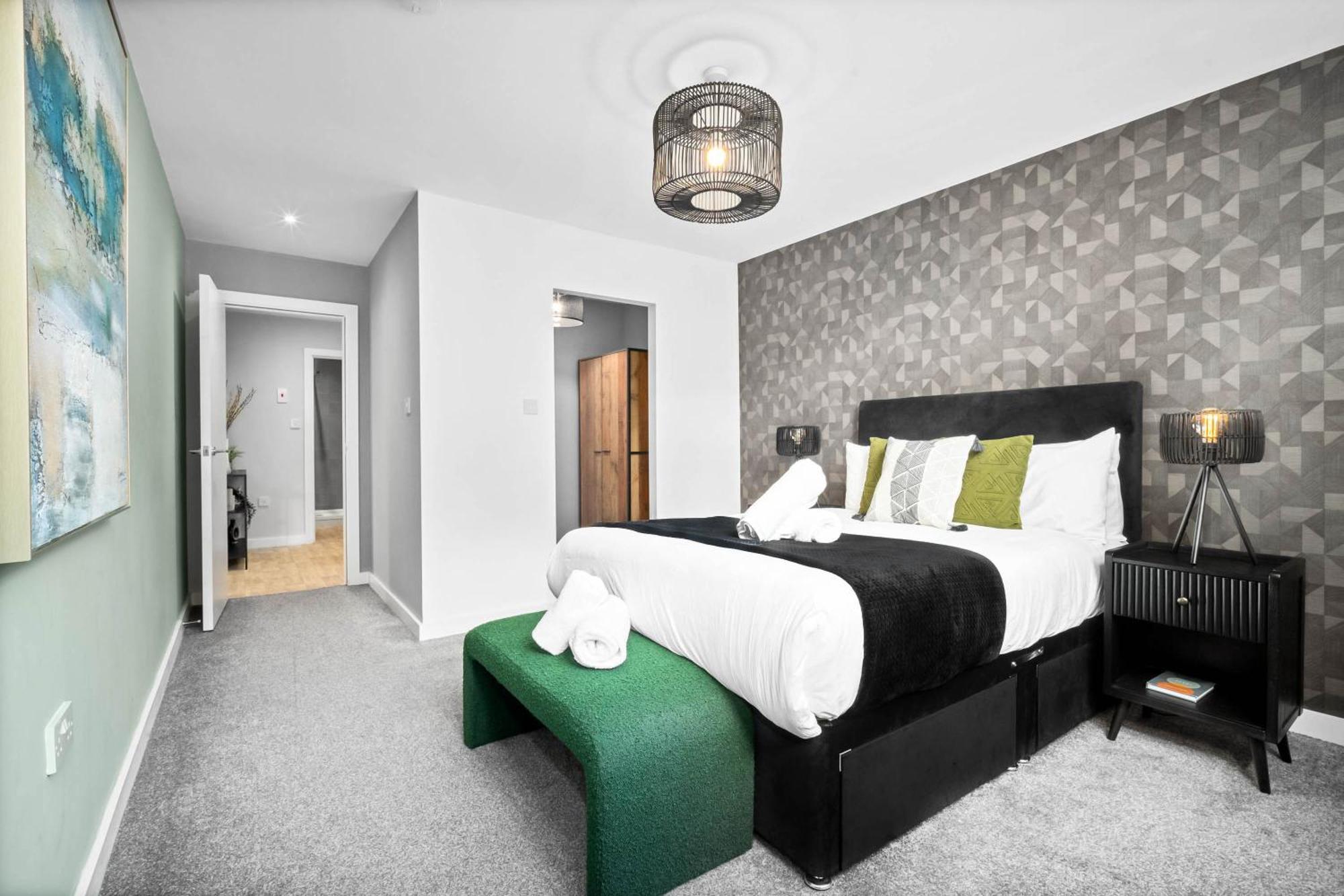 Luxury Apartment - Secure Parking - Gated Development - Near Jq & Birmingham City Centre 6Sh מראה חיצוני תמונה